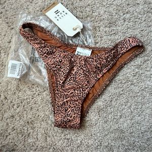 Billabong Hike High-Waisted Bikini Bottoms; XS